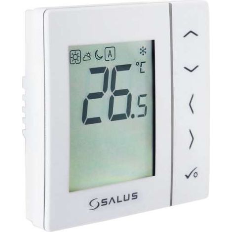 Salus VS35W Digitaler Thermostat 230 Volt Gehäusefarbe weiß 112645