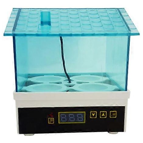 Incubateur à œufs domestique à 4 emplacements avec contrôle automatique de la température (2 pièces) (1/5)