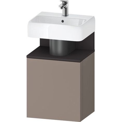 DURAVIT QA4076R80430000 QTG WTU WH Évier 440x350x645 sans robinetterie Montage suspendu H
