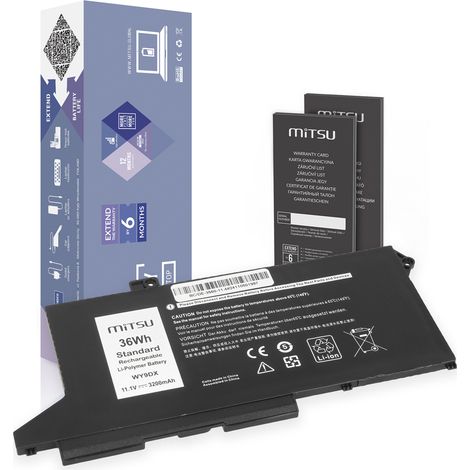 Akku WY9DX Dell Latitude 5520 5420 Precision 3560 - 11,4 V (1/5)