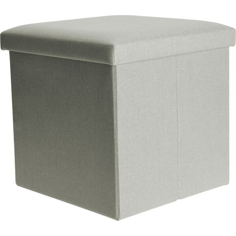 Storage-Solutions Sitzpuff hellgrün 38x38x38 cm (1/5)