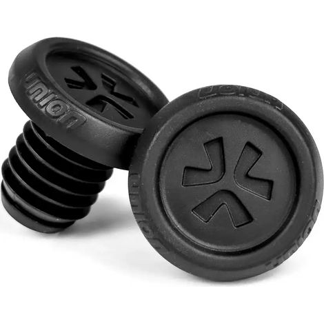 Tapones para manillar Union (paquete de 2) Negro (1/3)