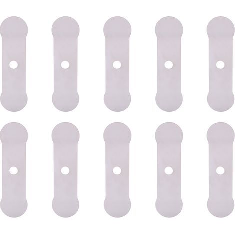 Ventilplatte für geräuscharme, ölfreie Kompressoren, Ersatzteile aus Aluminium (14 x 50 mm), 10 Stück (1/5)