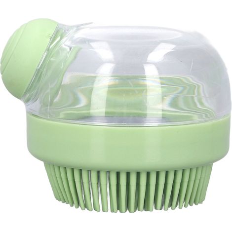 Brosse de bain pour chien et chat, peigne pour retirer les poils morts, brosse de massage en silicone souple pour le toilettage des animaux (1/5)