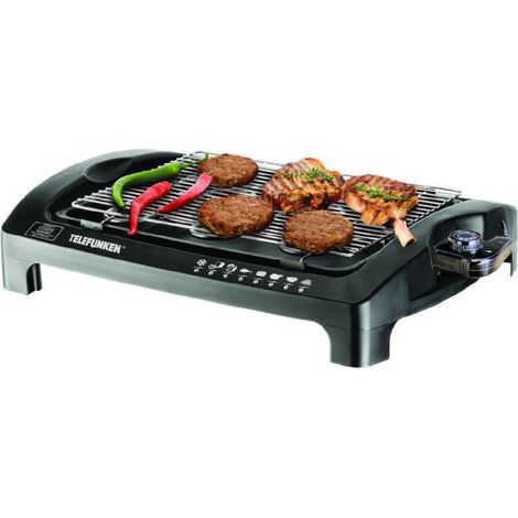 Telefunken M06473 parrilla de interior 2000 W Negro