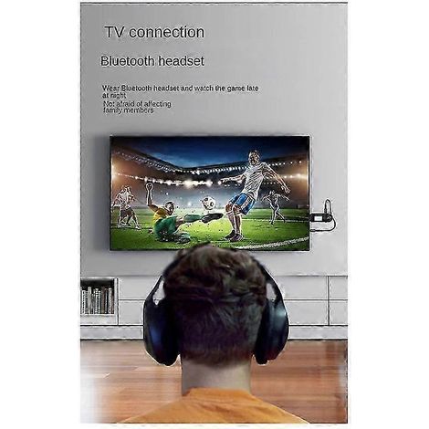 Récepteur et émetteur audio Bluetooth B15 amélioré 2-en-1, adaptateur sans fil avec microphone pour TV audio (1/4)