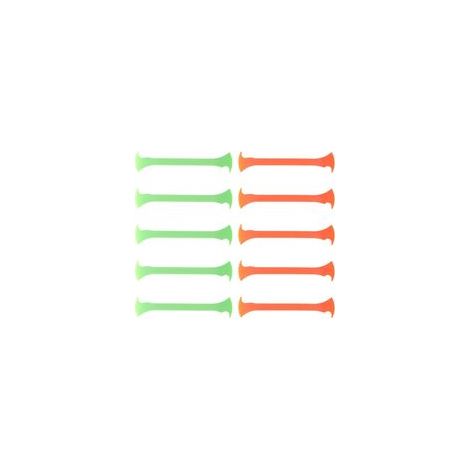 Ensemble 10 Pièces Outils pour Pose Film Vinyle Automobile, Raclette Plastique Orange et Verte Double, Grattoir Bordure Précis pour Teinte Vitres Voiture, Application