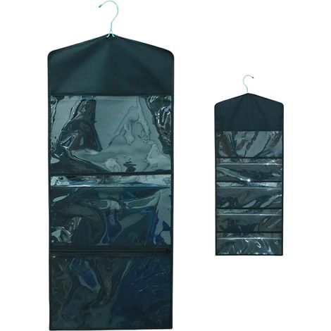 Organizador de papel de doble cara – múltiples bolsillos – papel de regalo – armario/autocaravana/universidad (1/5)