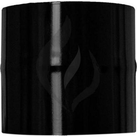 FPLUS manguito antigoteo estufa vitrificado negr 100mm antiv100