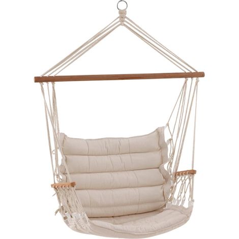 Fauteuil Suspendu "Tapaz" 120cm Blanc