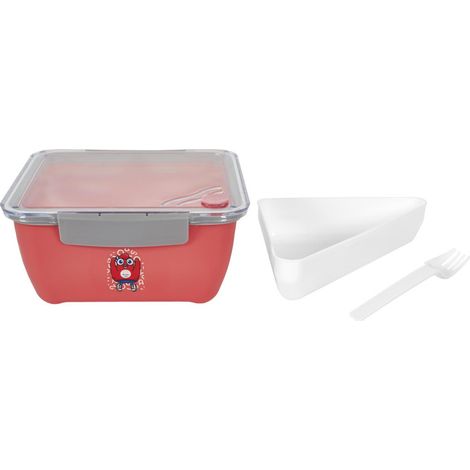 Lunch box avec valve en plastique - Mascotte JO 2024 - Coloris aléatoire - Livraison gratuite (1/5)