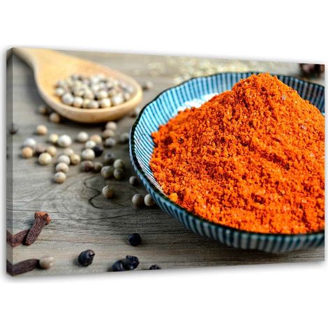 Stampa su tela, Spezie ed erbe aromatiche - 100x70 (1/4)