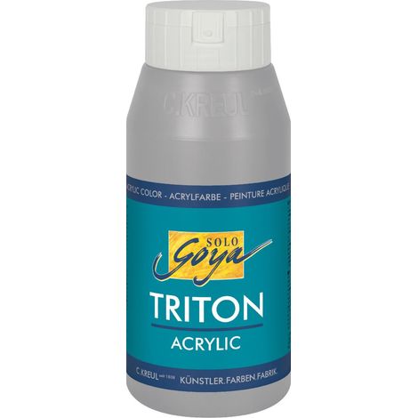 Kreul Solo Goya Triton Acrylic neutralgrau 750 ml Textilfarbe