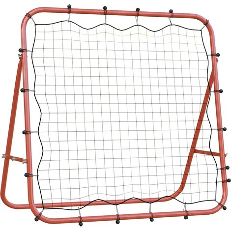 vidaXL Red de rebote ajustable para fútbol acero y PE 96x80x96 cm (1/2)