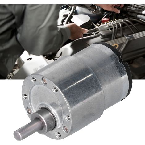 Moteur à engrenages 24V DC 66 RPM pour automobiles, couple élevé, rotation CW/CCW