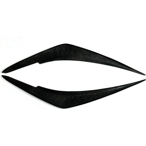1 pair of carbon fiber headlight trim stickers suitable for 22-25 Subaru Impreza WRX STI (1/4)