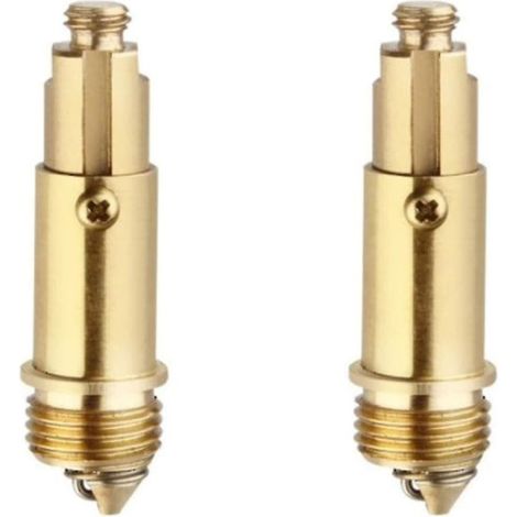 LYERCW - Boulon de vidange de rechange pour lavabo, pièce de rechange pour salle de bain, robinet de vidange à clapet, vis de robinet en laiton, ensemble de bouchon à fente clic-clac pour baignoire, r