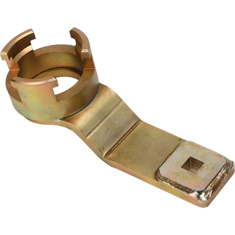 Clé de maintien de poulie de vilebrequin, outil en acier au carbone 999 7128, compatible Ford Focus 1998-2011, pour démontage et remplacement (1/5)