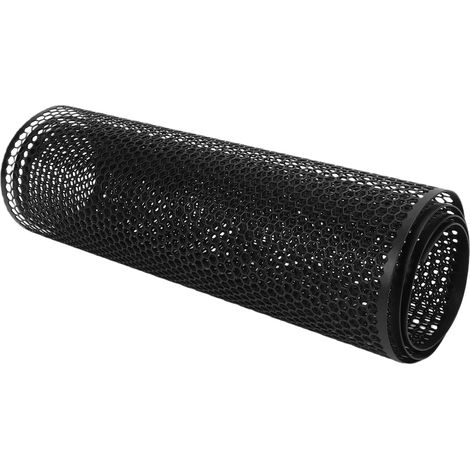 de Calandre de Voiture Universelle, Insert de Calandre Automobile 100x33 Cm, à Trou Noir en Alliage d'aluminium avec Forme Personnalisée à Faire Soi-même, Idéale pour les Modifications (1/5)
