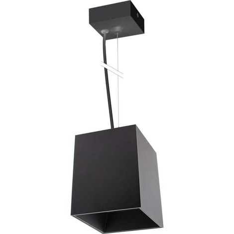 Lámpara de techo negra PROLUX Suspend Housing Square 110