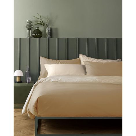 Parure Housse de Couette Simple, Pop Color Double, 100% Coton, Corde, 155 x 200