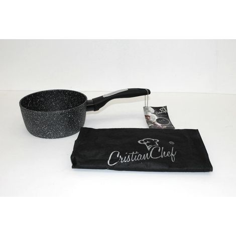 Casseruola Antiaderente anche Induzione 1 Manico Superior Cristian Chef 16 cm (1/2)