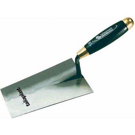 TRUELLE LISSEUSE BOUT CARRE FORGEE 18CM MANCHE BOIS TALIAPLAST - 430201