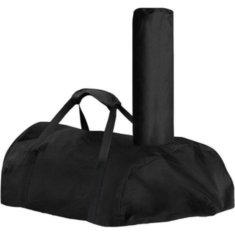 Housse pour four à pizza – Imperméable – Résistante aux intempéries – Tissu Oxford – Noire (1/4)