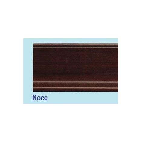 Battiscopa in legno - Liscio - Finitura Noce Conf. 24 metri lineari (1/2)