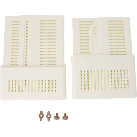 Bacs de Rangement Rétractables - Lot 2, Extensibles 28-45 cm, Pliables et Empilables, PP et ABS Robustes - Pour Cuisine, Bureau, Dressing - PP et ABS (1/5)