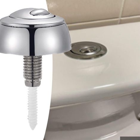 Pièces de rechange pour vanne de chasse d'eau, adaptées à la vanne de vidange Siamp optima 49, argent + couvercle de support (1/5)