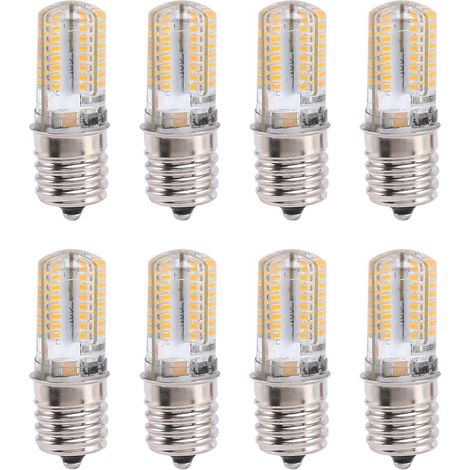 ampoules LED E17 5W 64 SMD 3014, lumière blanc chaud, AC 110V-220V (1/5)