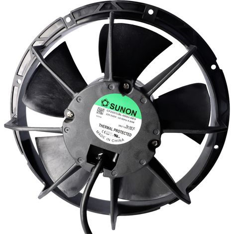 Sunon CF2207LBL-000U-HB9 Axiallüfter 230 V/AC 315.93 m³/h (Ø x H) 250 mm x 77.4 mm
