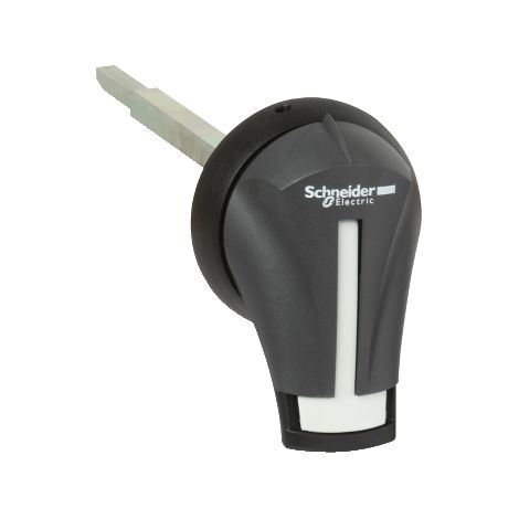 Mando rotativo externo TESYS GS 32A IP65 montaje frontal 2 posiciones I-O mango negro