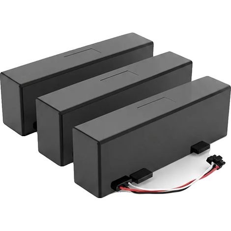 Batteria di ricambio, 14,8 V, capacità 12800 mAh, 9800 mAh - 3 pezzi (1/2)