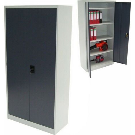 Aktenschrank Werkstattschrank XXL 180x115x40cm Büroschrank Metallschrank 57013 (1/5)