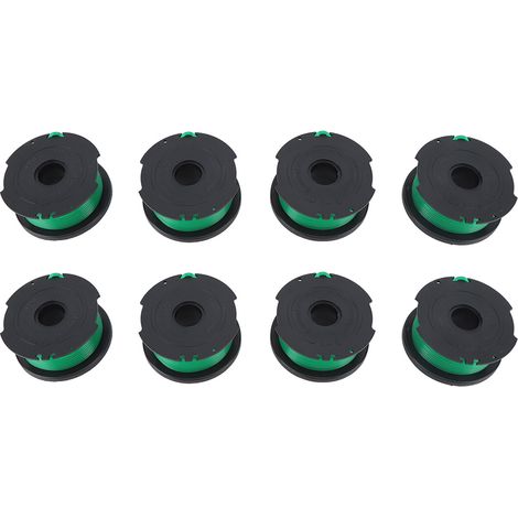 Bobina de repuesto para desbrozadoras automáticas – 8 unidades, hilo de nailon de 2 mm, compatible con SF080 (1/5)
