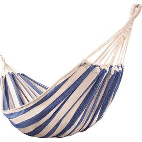 Hammock Suspension - 320g Thick Canvas - For Outdoor Camping Backyard Patio Beach - 150 kg Capacity - With Carry Bag - 1 Piece