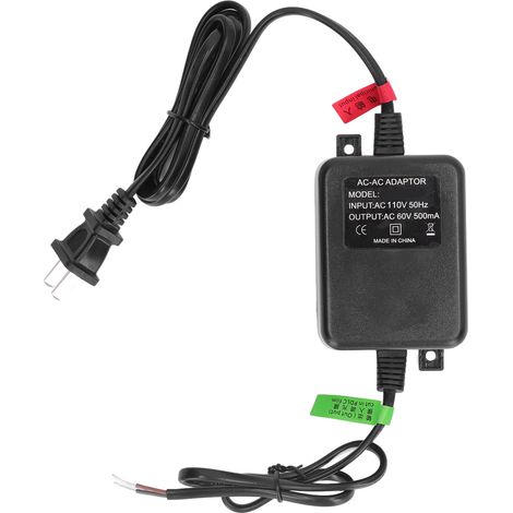 Variateur d'intensité lumineuse 30W pour transformateur de verre commutable, contrôle par fil 60V, prise américaine 110V. (1/5)