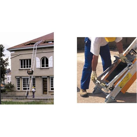 Tubesca Comabi – Monte matériaux 20m pour couvreur – Treuil 1100W – Capacité 200kg – Vitesse d'élévation 22m/min – Caisse modulable 12 configurations (1/2)