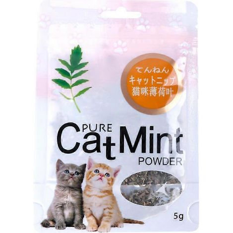 Jouet pour chat à l'herbe à chat 100 % naturelle : soin et nutrition de l'estomac et des dents. (1/4)