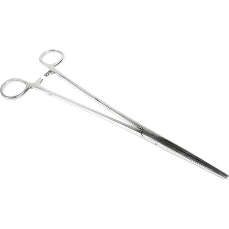Pince à dégorger droite - 25 cm - Pince de pêche - Pince à dégorger - Dégorgeoir