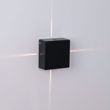 Applique murale d'extérieur LED carrée "Karen 4" - 6W - IP54 - (1/5)