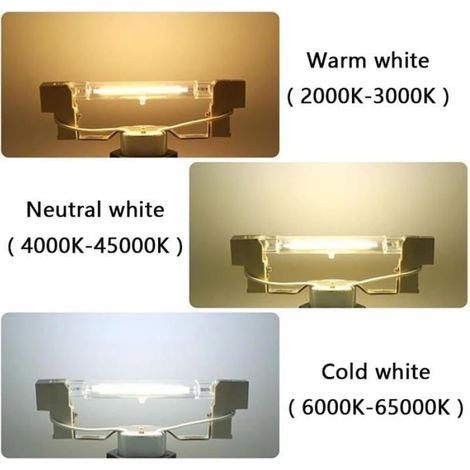 Ampoule Halogène R7S - 200 W - 118 mm - 3000 K - Dimmable - Intérieur Et Extérieur - Lot De 5 (1/5)