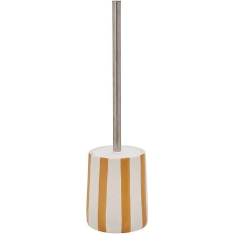 Brosse WC en Céramique "Strio" 39cm Jaune (1/3)