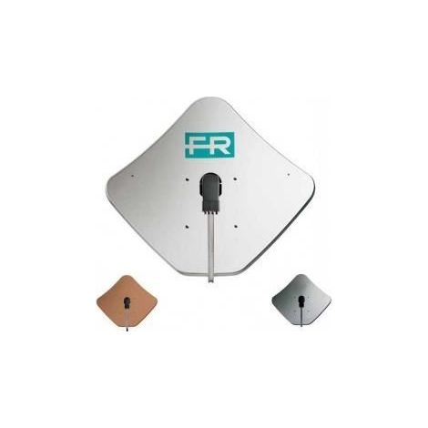 Parabole - FRACARRO - Penta - 85cm - Aluminium - Gris clair - Antenne satellite haute performance