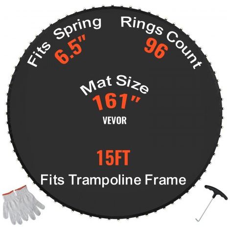 Tapis de rechange pour trampoline tapis de saut de remplacement (1/5)