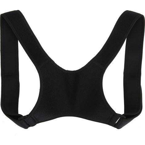 Lot ajustable correcteur de posture pour épaules, soutien dorsal anti-voûte, ceinture de correction posturale fine. (1/5)