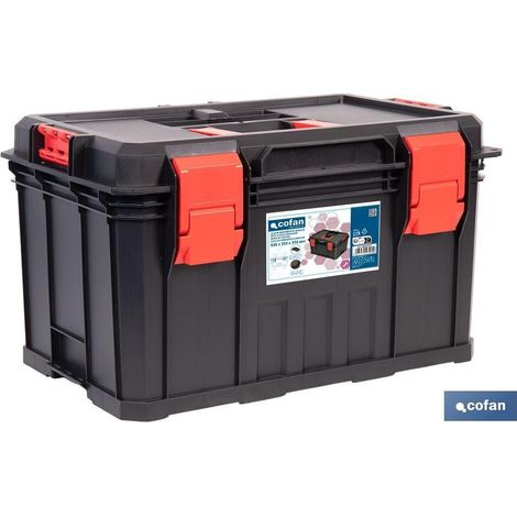 Caja de herramientas modular con separadores y alta capacidad (1/5)