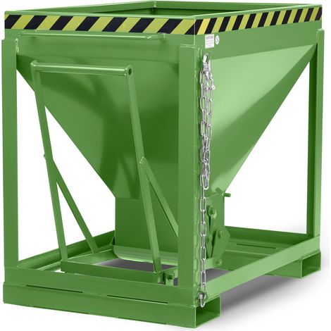 RR Industrietechnik Silowagen Typ RSL 600dm³ stationär RAL 6011 Resedagrün